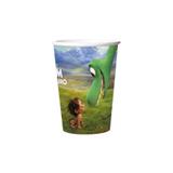 Copo de Papel Descartável O Bom Dinossauro 180ml 08 unidades Regina Festas