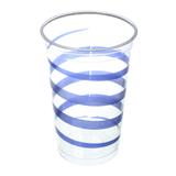 Copo de Plástico Descartável Mania Festa Azul 300ml Pacote com 30 Unidades Prafesta