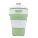 Copo de Silicone Dobrável 500ml Verde Fort Line - Fortline