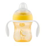 Copo de Transição - 250 Ml - Com Bico de Silicone - +4 Meses - Amarelo - Chicco