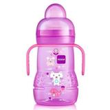 Copo de Transição Trainer + Rosa 220ml 4m+ - MAM