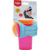 Copo De Treinamento 360º Com Alça Rosa - Buba toys