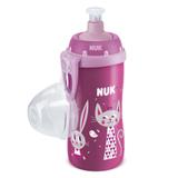 Copo de Treinamento Anti Vazamento - Junior Girl - Rosa Claro e Lilás - Nuk