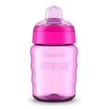 Copo de Treinamento c/ Bico de Silicone 260ml Menina - Philips Avent