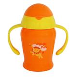 Copo de Treinamento Laranja com canudo 275ml - MaxiBaby - Maxi baby