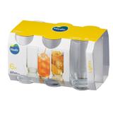 Copo de Vidro Long Drink Light's 410ml Ref. 7604 C/ 6 Nadir