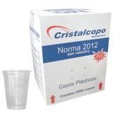Copo Descartável 180ml Cristalcopo - 2500 Unidades