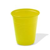 Copo Descartável Amarelo 200ml c/50 - Trik Trik