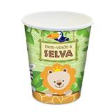 Copo Descartável Bem Vindo a Selva - Safari c/ 8 unid - Junco