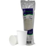 Copo Descartável de Papel 180ml Branco BioPaper Pct/ 50 unds. - Bellocopo