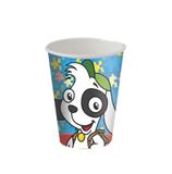 Copo Descartável Doki 200ml 08 unidades Festcolor - Festabox