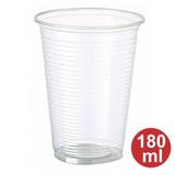 Copo Descartável em PP 180ml Transparente Verocopo Cx/ 2.500 unds. - Bellocopo