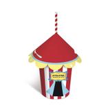 Copo Descartável Especial Tenda Circus Vintage 240ml 08 unidades Cromus