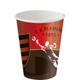 Copo Descartável Flamengo 200ml c/ 8 unid. - Regina festas