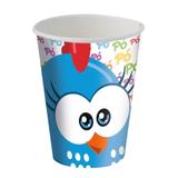 Copo Descartável Galinha Pintadinha Mini 200ml 08 unidades Festcolor - Festabox