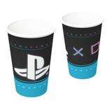 Copo Descartável PlayStation 08 unidades Festcolor - Festabox