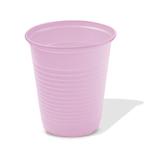 Copo Descartável Simples de 200 ml Rosa pacote com 50 unid - Laurifestas