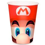 Copo Descartável Super Mario Bros 08 unidades - Cromus
