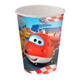 Copo Descartável Super Wings 200ml 08 unidades Festcolor