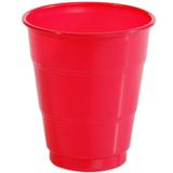 Copo Descartável Vermelho 200ml Colorline 10 unidades SilverPlastic