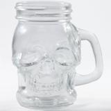 Copo Dose Little Mug Skull Head Caveira Caneca Vidro 110ml - Urban