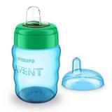 Copo Easy Sip Cup Com Bico De Silicone Menino 260ml Philips Avent