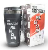 Copo emborrachado profissões personalizada 450ml - medicina - 3b comércio