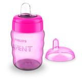Copo Infantil Antivasamento Avent Easy Girls 260ml