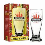 Copo munich 200ML - RESSACAS SÃO PARA AMADORES - BRASFOOT - ARTEINOXX