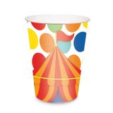 Copo Papel 240ml Circo c/8 - Cromus
