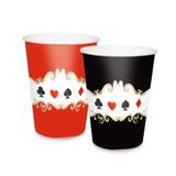 Copo Papel Cassino 240 ml 08 unidades Cromus