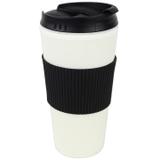 Copo para café tipo Starbucks - 450 ML - com tampa - Mix morumbi