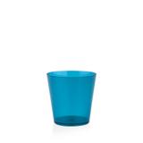 Copo para Doces Azul Acrílico 10 unidades 25ml Plural Plast - Festabox