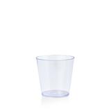 Copo para Doces Cristal 10 unidades 25ml Plural Plast - Festabox