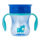 Copo Perfect Cup 360º Azul 200ml - Chicco