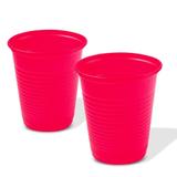 Copo Plástico 200ml c/ 50 unidades Pink - Trik trik