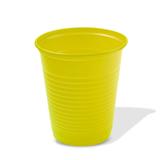 Copo Plástico Descartável Amarelo 200ml 50 unidades - Trik trik