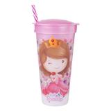 Copo plasutil princesa