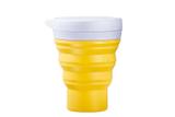 Copo Retrátil e Ecológico - 400 ml - Menos 1 Lixo - Amarelo