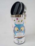Copo Termico 450ml Trabalho Corujas Coraçao 003 - Gaka nacionais