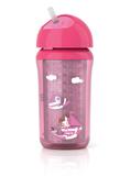 Copo Térmico Com Canudo Rosa 260ml - Philips Avent
