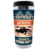 Copo Térmico Genuine Parts Chevrolet Retrô - Versare anos dourados
