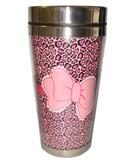 Copo termico sxys-2109 termico rosa onça - Sanxya