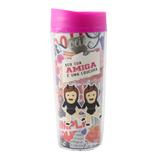 Copo termico viagem emoji 500ml amiga loucura 10022922 - Zona criativa