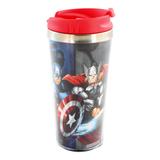 Copo Termico Viagem Inox AVENGERS 450ml Marvel 10022816 - Zona criativa