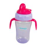 Copo Treinamento com Alça Rosa 270 ml Girotondo Baby
