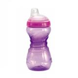 Copo Treinamento Fun 330ml bico de silicone - Rosa Kuka