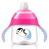 Copo Treinamento Pinguim 200ml Rosa - Philips Avent