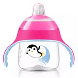 Copo Treinamento Pinguim 200ml Rosa - Philips Avent