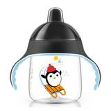 Copo Treinamento Pinguim 260ml Preto - Philips Avent